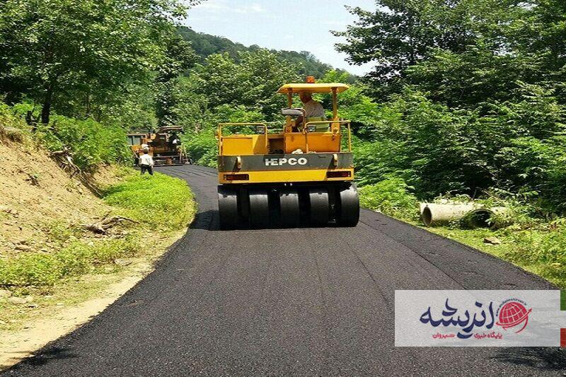 ۱۰۰ کیلومتر از راه‌های روستایی مازندران نونوار شد