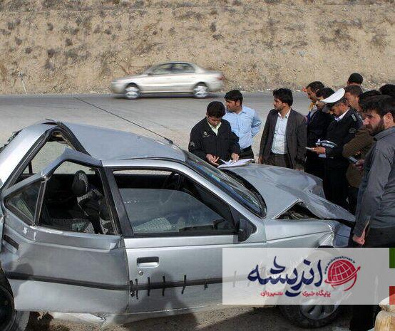 وقوع بیش از سه هزار تصادف در محورهای خراسانشمالی