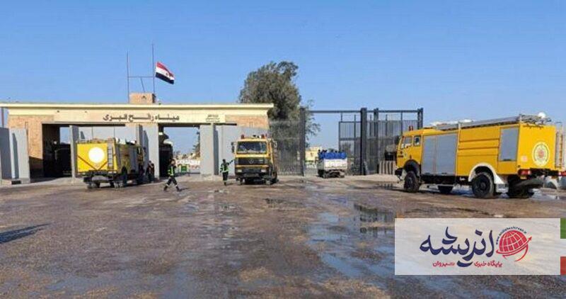 انتقال بیماران و مجروحان از گذرگاه زمینی رفح به بیمارستانهای مصر