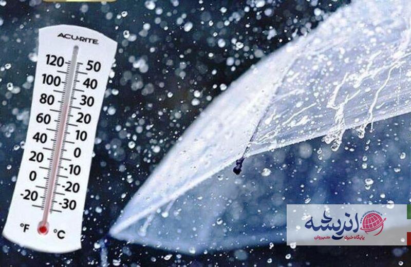 برف، باران و باد شدید، میهمان ۲ روزه یزدی ها