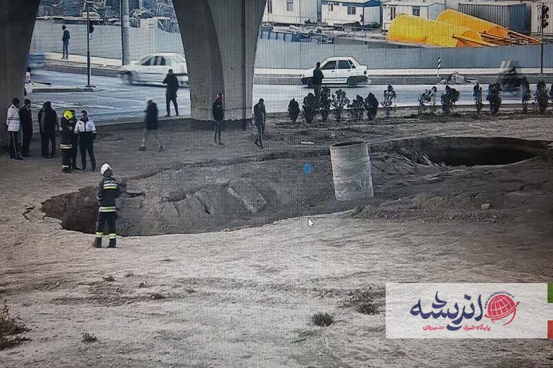 ریزش بخشی از خط ۲ مترو اصفهان تلفات جانی نداشت