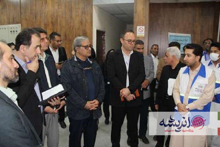 تشدید اقدامات کنترلی و نظام مراقبت سندرومیک بیماری‌ها در پایانه مرزی میرجاوه