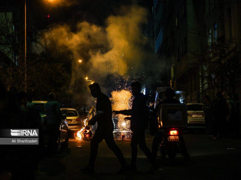 حوادث شب چهارشنبه آخر سال در مازندران ۲۴ مصدوم بر جا گذاشت