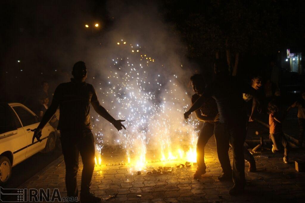 چهارشنبه سوری نیامده در کردستان ۱۰ مصدوم داشت