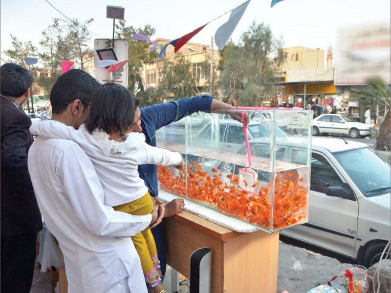 بازار ماهی قرمز؛ مهمانان کوچک سفره نوروز عامل انتقال بیماری