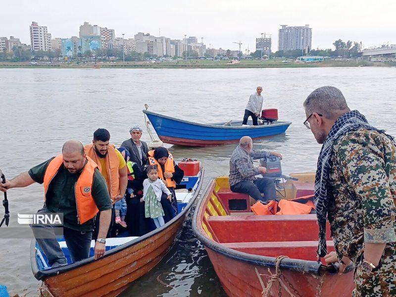 فیلم| اسکان مسافران نوروزی در اهواز؛ آرامش و رفاه در قلب خوزستان