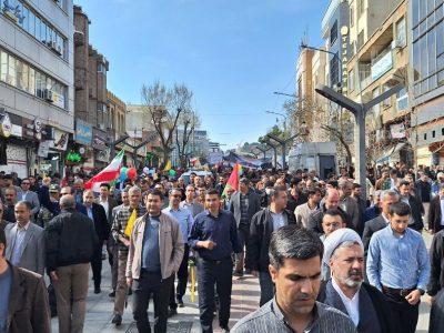 کردستان پیشگام دفاع از قدس؛ اتحاد شیعه و سنی در حمایت از فلسطین
