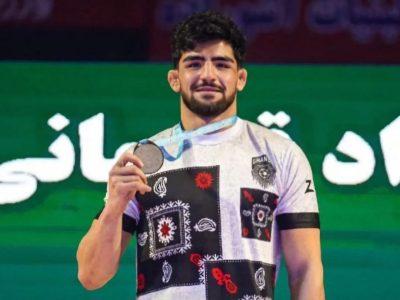 کشتی‌گیر کردستانی مدال برنز مسابقات آسیایی اردن را کسب کرد