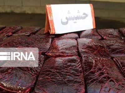 ۷۷ کیلوگرم حشیش از خودرو سواری در مشهد کشف شد