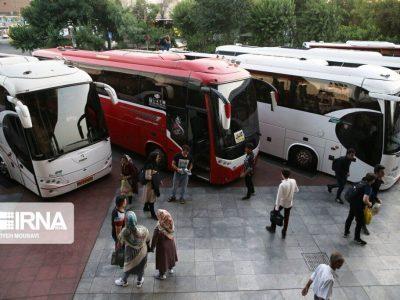 جابجایی مسافر در کردستان ۴۰ درصد افزایش یافت