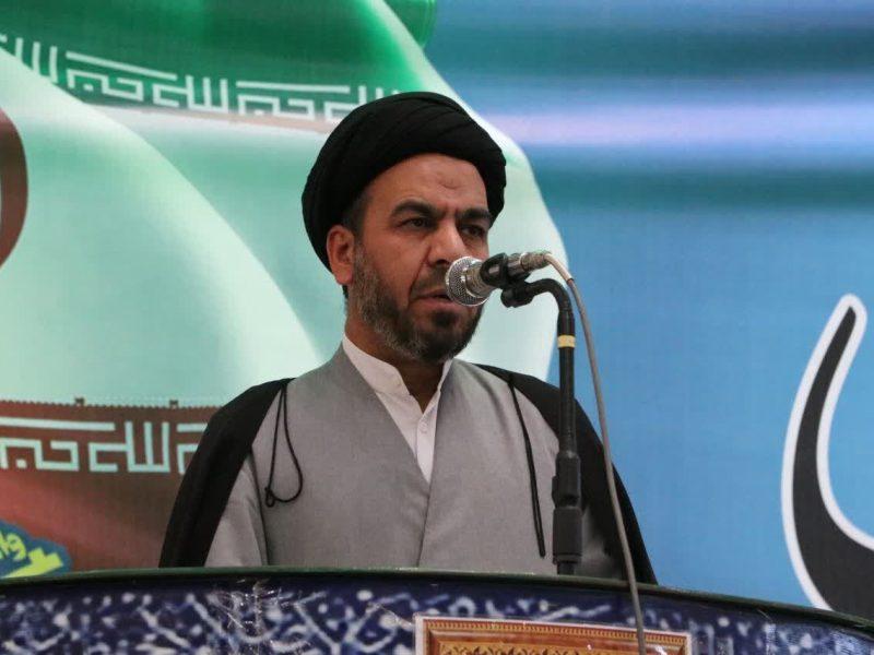 خطیب جمعه خمین: اهداف نظام اسلامی با دیپلماسی و میدان در صحنه بین‌المللی پیش می‌رود