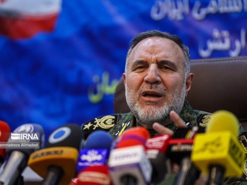 سرتیپ حیدری: اجازه هیچ‌گونه شرارتی به دشمن نمی‌دهیم