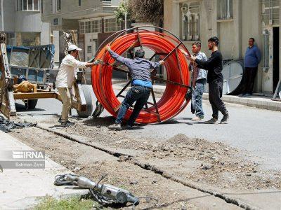 از حفاری تا تحول دیجیتال؛ ۱۳۵۰ کیلومتر فیبر نوری زیر پای ایلامی‌ها