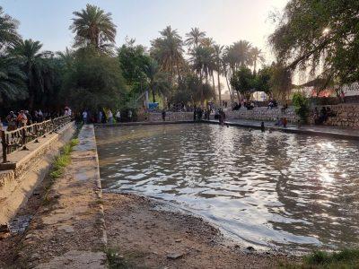 فیلم| چشمه‌ای در قلب نخل‌ها و کوه‌ها