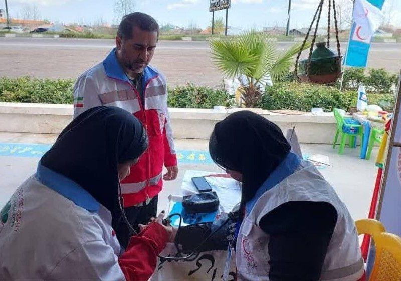 بیش از ۸۱۱ هزار نفر از خدمات ایمنی و سلامت هلال‌احمر گیلان بهره‌مند شدند