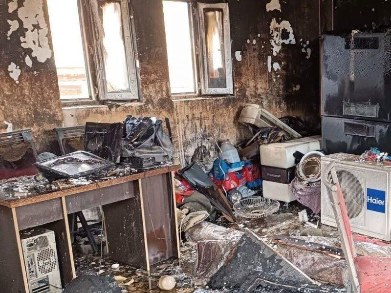 فعالیت ماینر غیرمجاز در ارومیه موجب آتش سوزی در یک واحد مسکونی شد