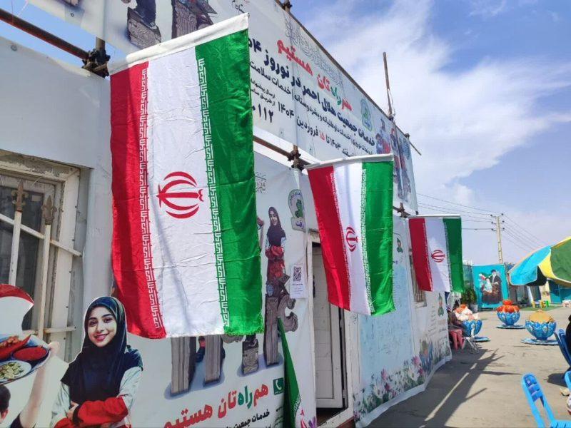 بهره‌مندی ۶۰ هزار نفر از زائران و مسافران نوروزی از خدمات هلال‌احمر قم