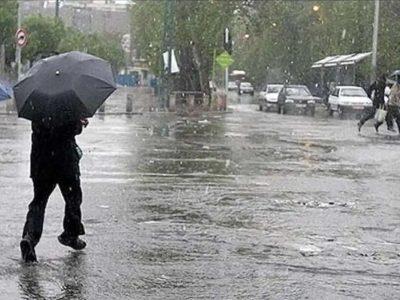 بارش های رگباری برای قزوین پیش بینی شد