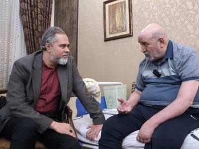 رئیس سازمان سینمایی به عیادت جمال شورجه رفت
