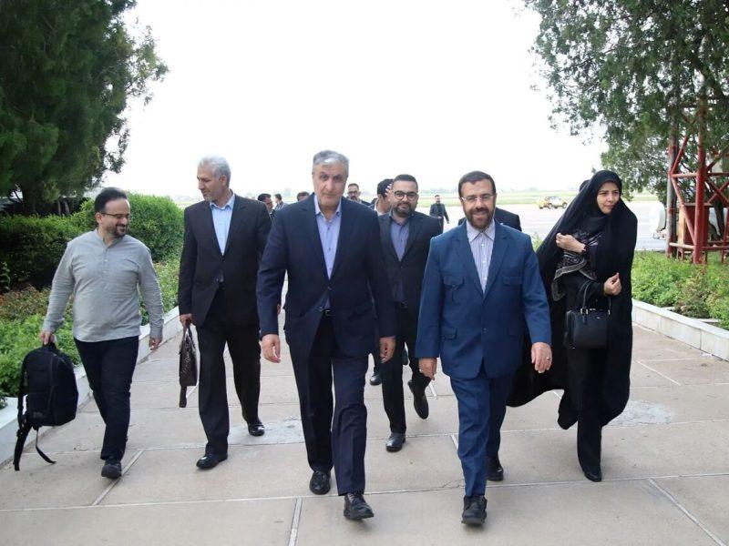 سفر رییس سازمان انرژی اتمی ایران به فارس