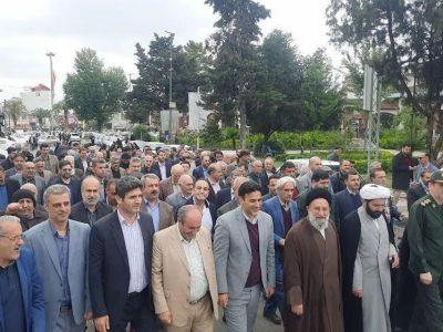 بازاریان و کسبه گیلان جنایات رژیم صهیونیستی را محکوم کردند