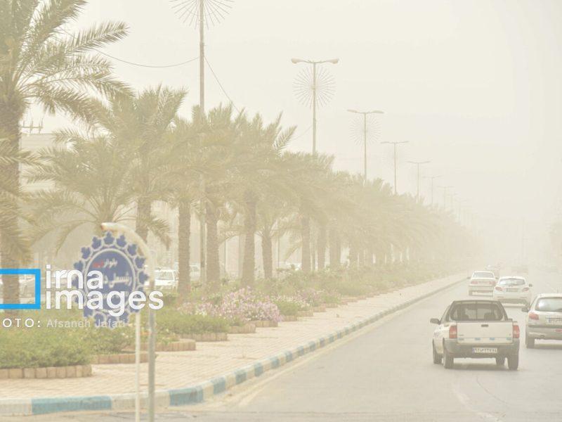 پیش بینی گرد و غبار و کاهش دید افقی در لرستان