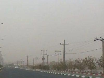 کیفیت هوا در شهرستان زیرکوه ناسالم است