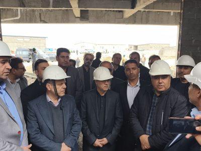 بازدید استاندار زنجان از طرح‌های شهرستان خدابنده + فیلم
