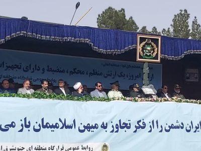فرمانده ارشد نظامی: افزایش روزافزون توانمندی و اتحاد، ویژگی نیروهای مسلح است