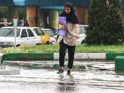 رگبارهای پراکنده بهاری در راه اصفهان