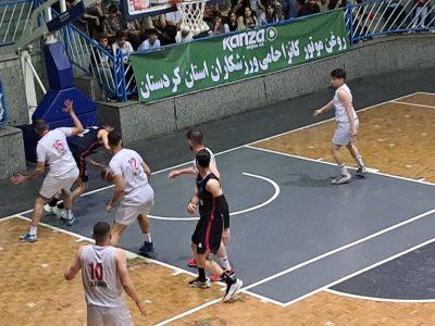 خانه بسکتبال کردستان مهمان خود را شکست داد
