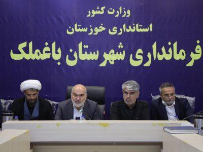 استاندار خوزستان: ایمن‌سازی جاده‌های باغملک در اولویت فوری قرار دارد