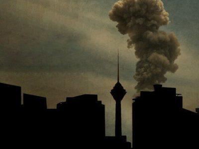 برج میلاد و پل طبیعت تهران برای حادثه بندر شهیدرجایی خاموش شد