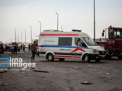 افزایش شمار جانباختگان حادثه بندر شهید رجایی بندرعباس به ۴۰ نفر