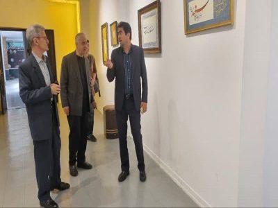 آثار ۱۶ استاد خوشنویسی کردستان در سنندج به نمایش درآمد