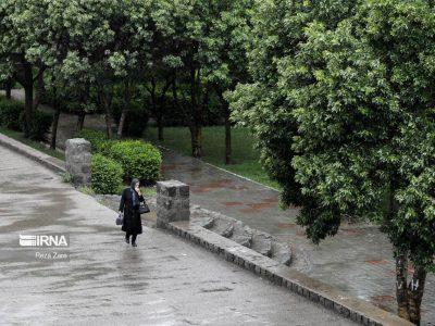 هشدار نارنجی هواشناسی همدان نسبت به رگبار باران و باد شدید