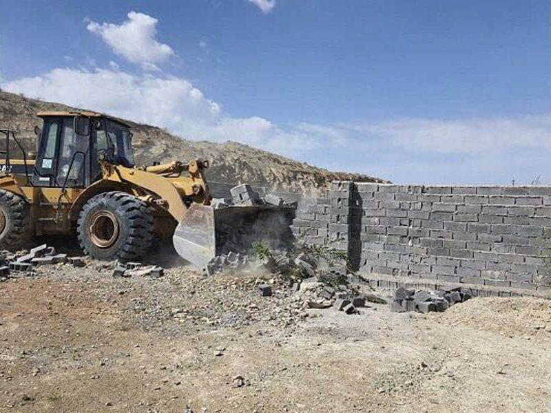 رفع تصرف ۱۶ هکتار از زمین‌های ملی و دولتی دماوند 