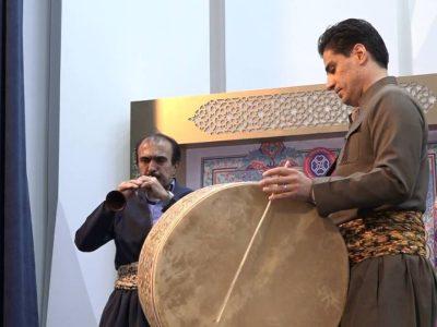 سورنا و دهل سنه در دانشگاه کردستان بدون همراهی هه‌لپه‌رکی
