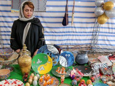 نمایشگاه مشاغل خانگی در هفت شهر خراسان‌شمالی دایر شد