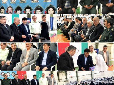 یادواره ۱۱ شهید معلم شهرستان شیروان با حضور فرماندار شیروان برگزار شد.