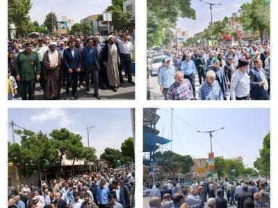 ‍ راهپیمایی جمعه‌های خشم و انزجار در شیروان برگزار شد.