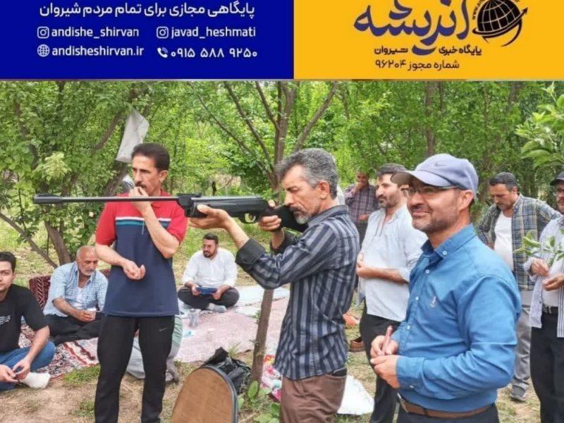 ‍ برگزاری مسابقات دارت و تیراندازی با تفنگ بادی در روستای گردشگری زوارم