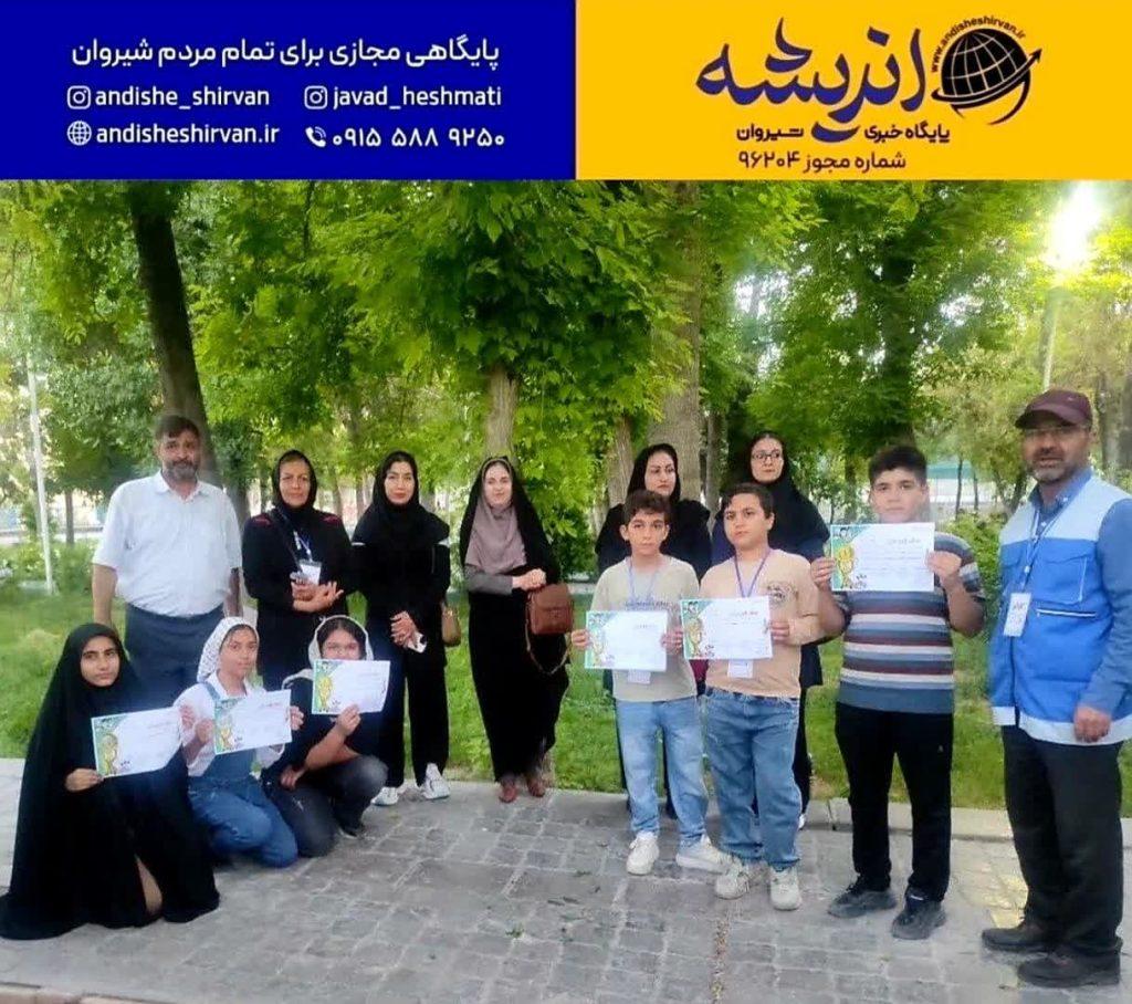 ‍ برگزاری مسابقه دارت ویژه رابطین دانش آموزی مدارس شهرستان شیروان