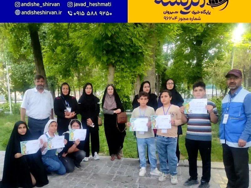‍ برگزاری مسابقه دارت ویژه رابطین دانش آموزی مدارس شهرستان شیروان