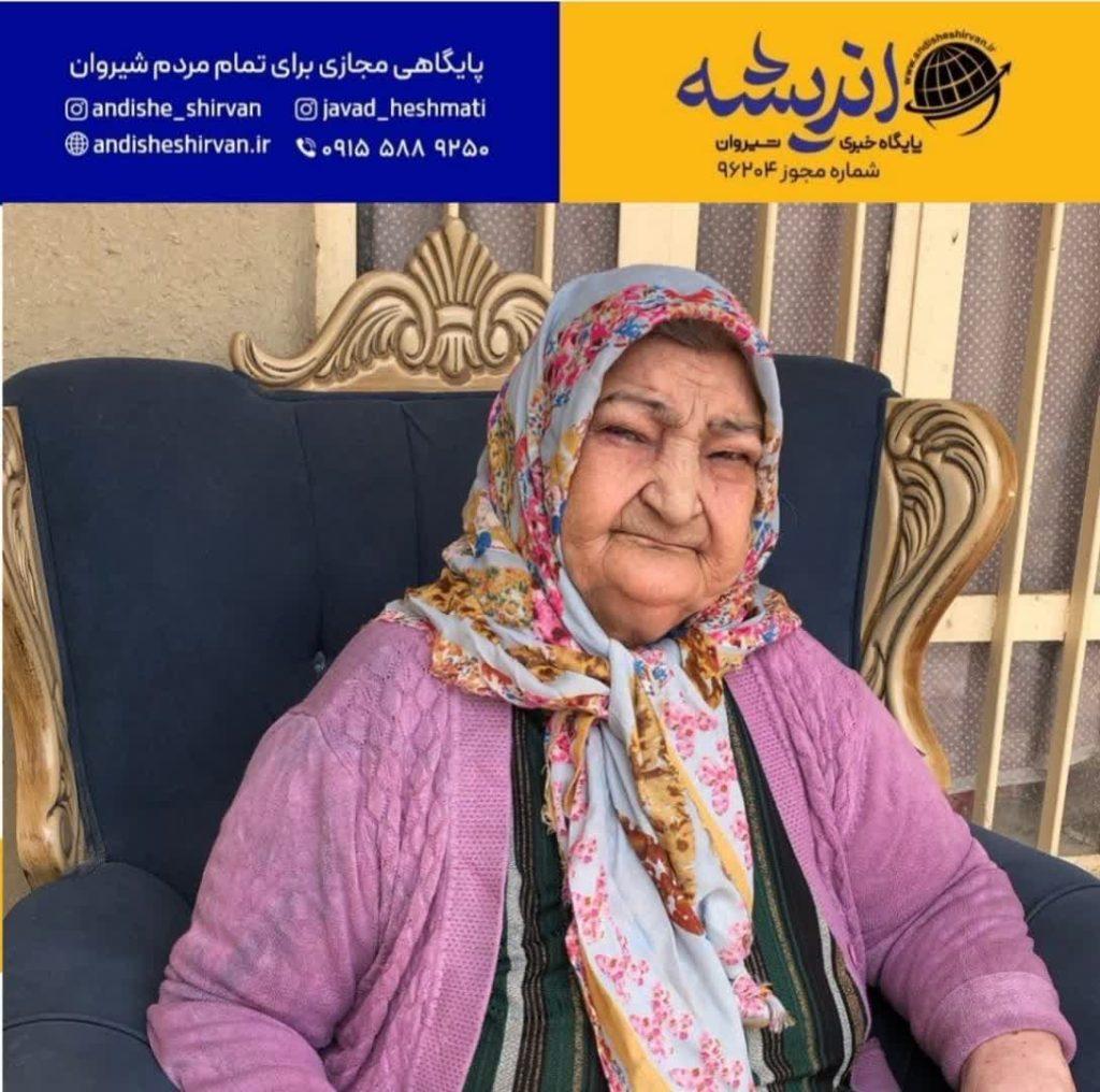 ‍ پیکر مادر شهید اصغر پاکدل با بدرقه باشکوه مردم شیروان و زیارت تشییع شد.