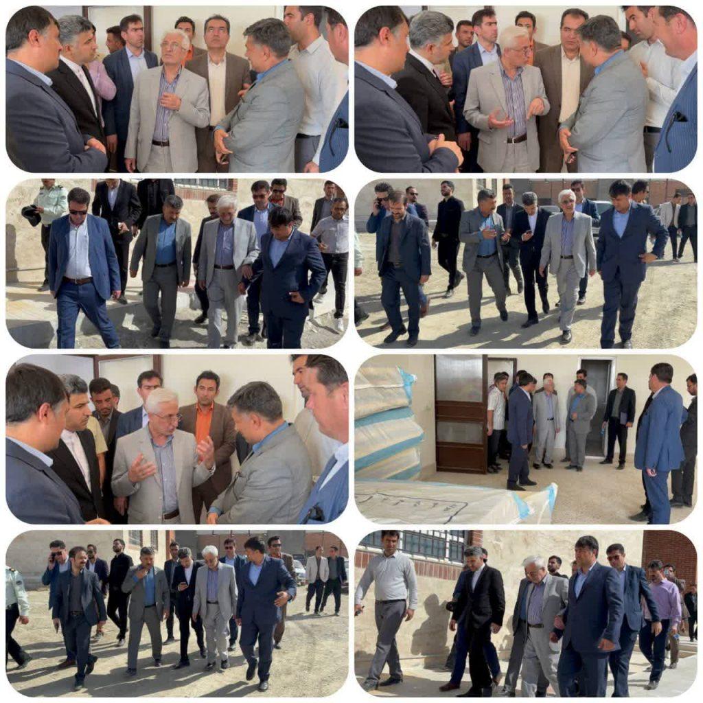 بازدید مسئولان استانی و شهرستانی از مراحل پایانی مجموعه ورزشی چندمنظوره شیروان