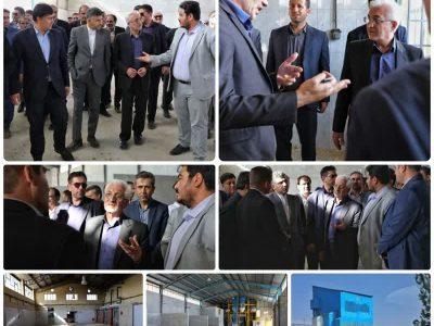 💢بازدید استاندار خراسان شمالی از واحدهای تولیدی راکد در لوجلی