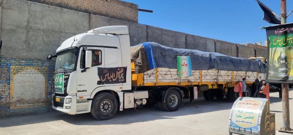 ارسال ۲ کانتینر تجهیزات «موکب شهدای خراسان‌شمالی» از شیروان