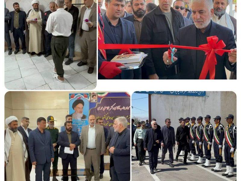 حضور و بازدید رئیس سازمان زندان های کشور از زندان شیروان و افتتاح چند پروژه و طرح