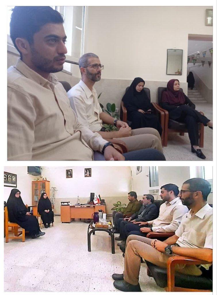 دیدار اصحاب فرهنگ و هنر با معاون پرورشی آموزش و پرورش فاروج